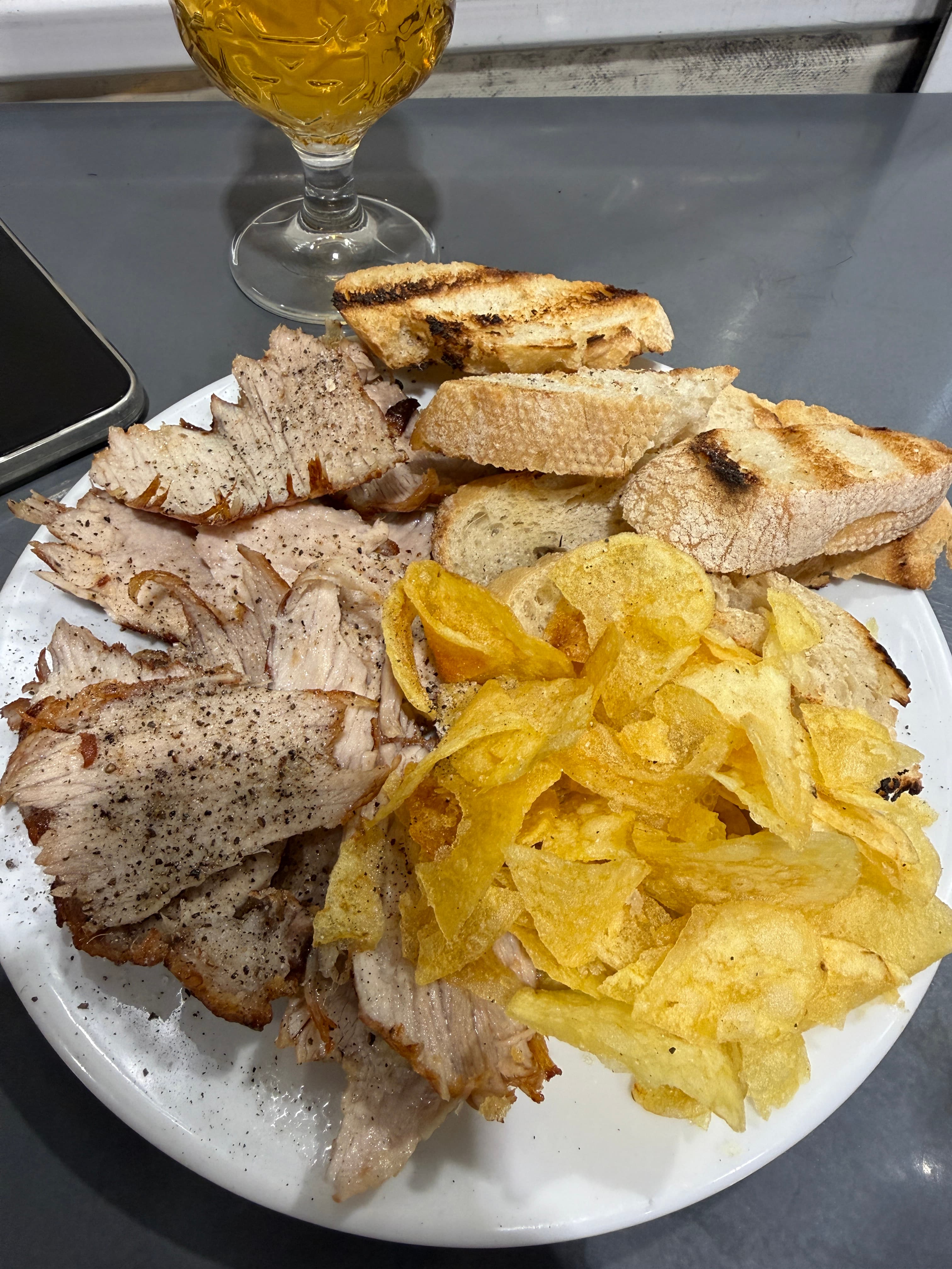 Jambon roti de La Picatería